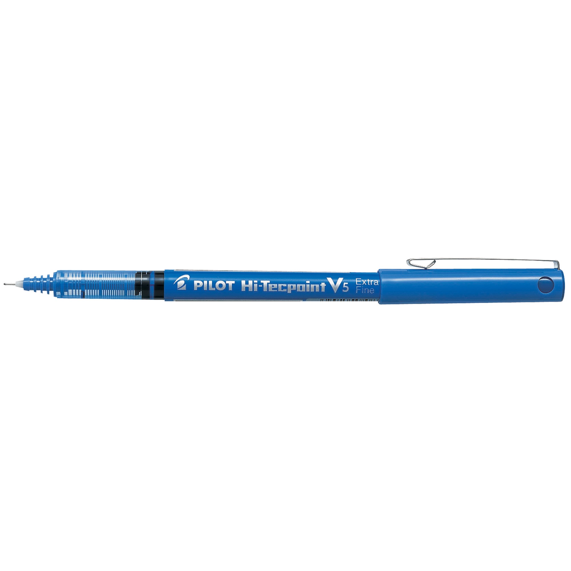 Pilot BX-V5 Hi-Tecpoint Pen Rollerball Extra Fine 0.5mm Blue Box 12