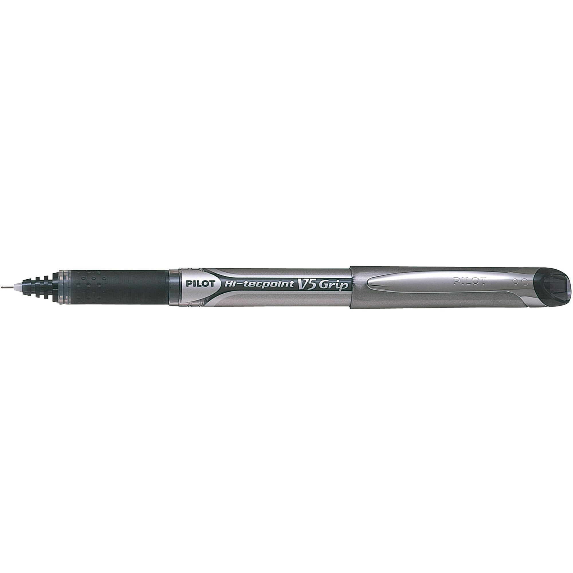 Pilot V5 Hi-Tecpoint Grip Rollerball Pen Extra Fine 0.5mm Black Box 12