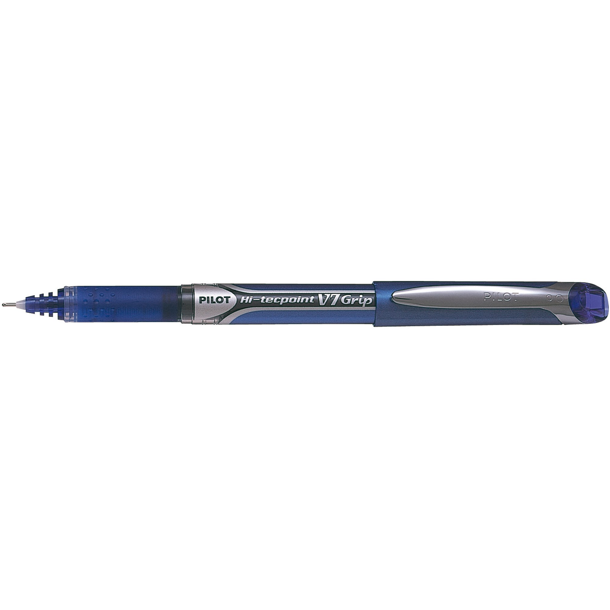 Pilot V7 Hi-Tecpoint Grip Rollerball Pen Fine 0.7mm Blue Box 12