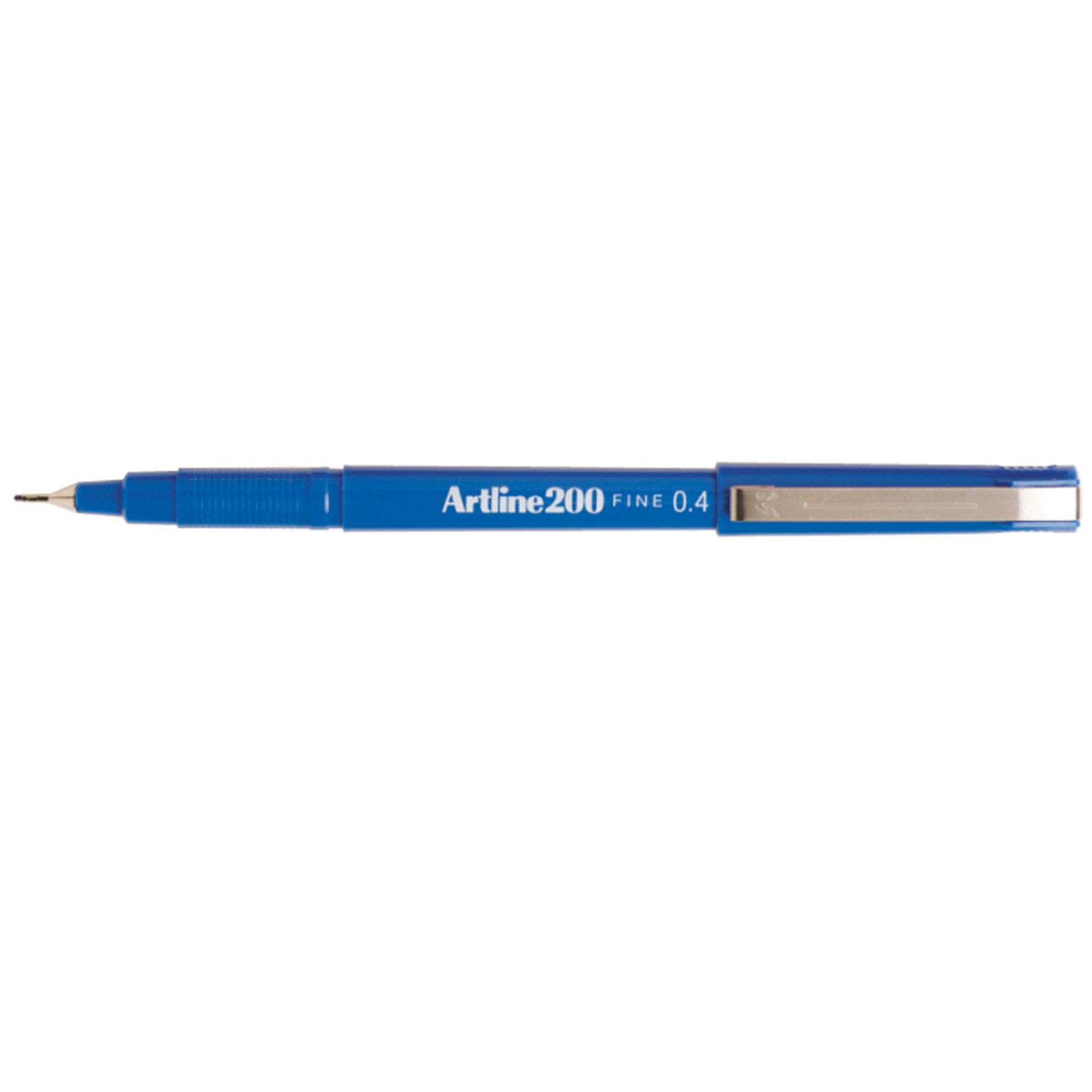 Artline 200 Fineliner Pen Fine 0.4mm Blue Box 12