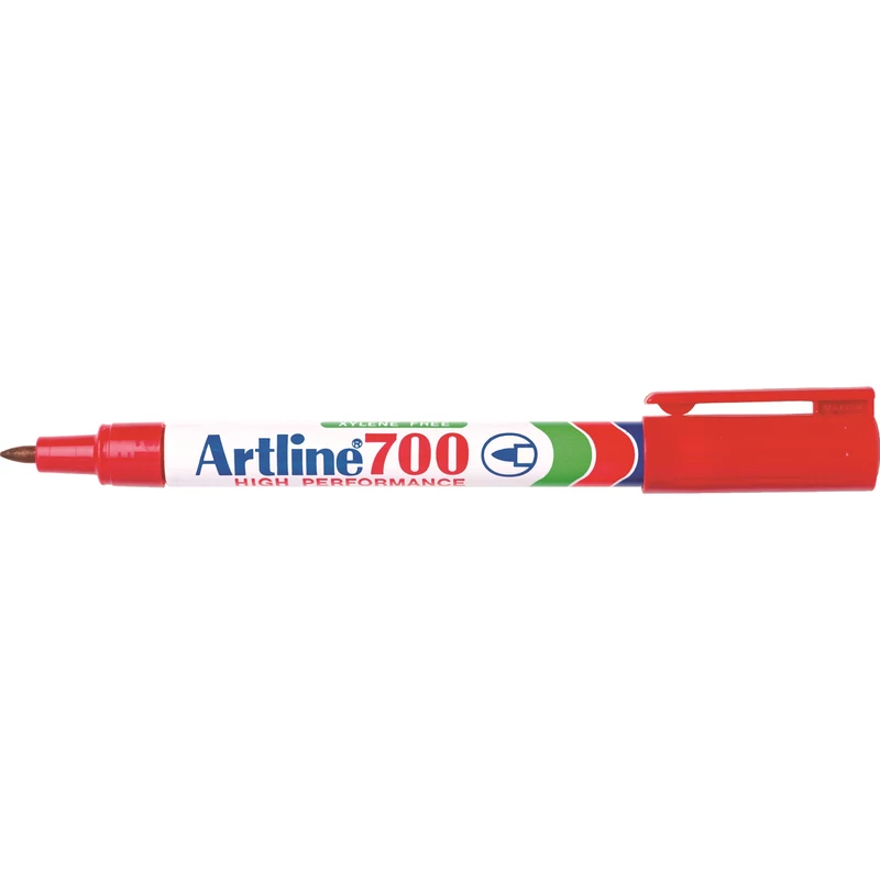 Artline 700 Permanent Marker Fine Bullet 0.7mm Red