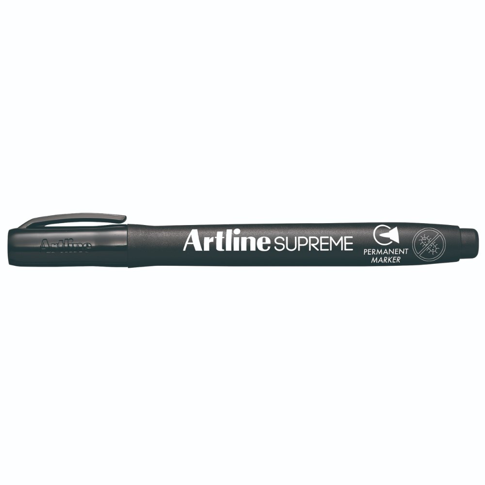 Artline Supreme Permanent Marker Bullet 1mm Black