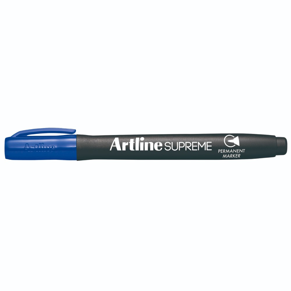 Artline Supreme Permanent Marker Bullet 1mm Blue