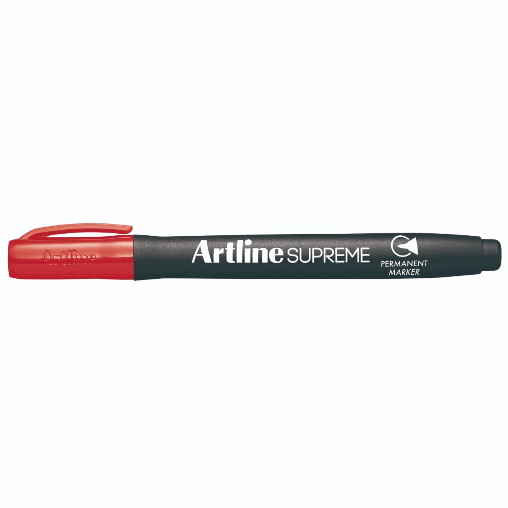 Artline Supreme Permanent Marker Bullet 1mm Red