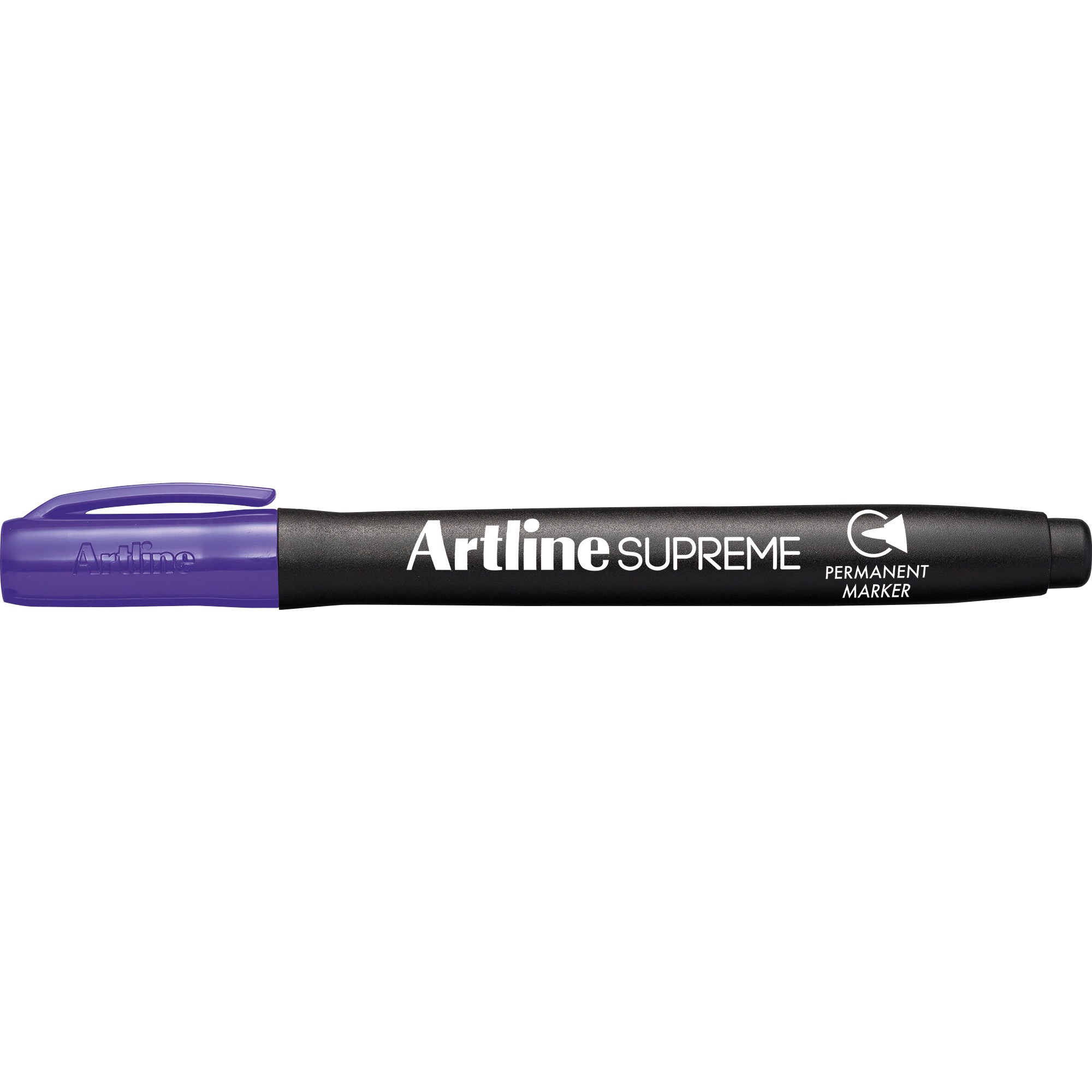 Artline Supreme Permanent Markers Bullet 1mm Purple Pack  Of 12