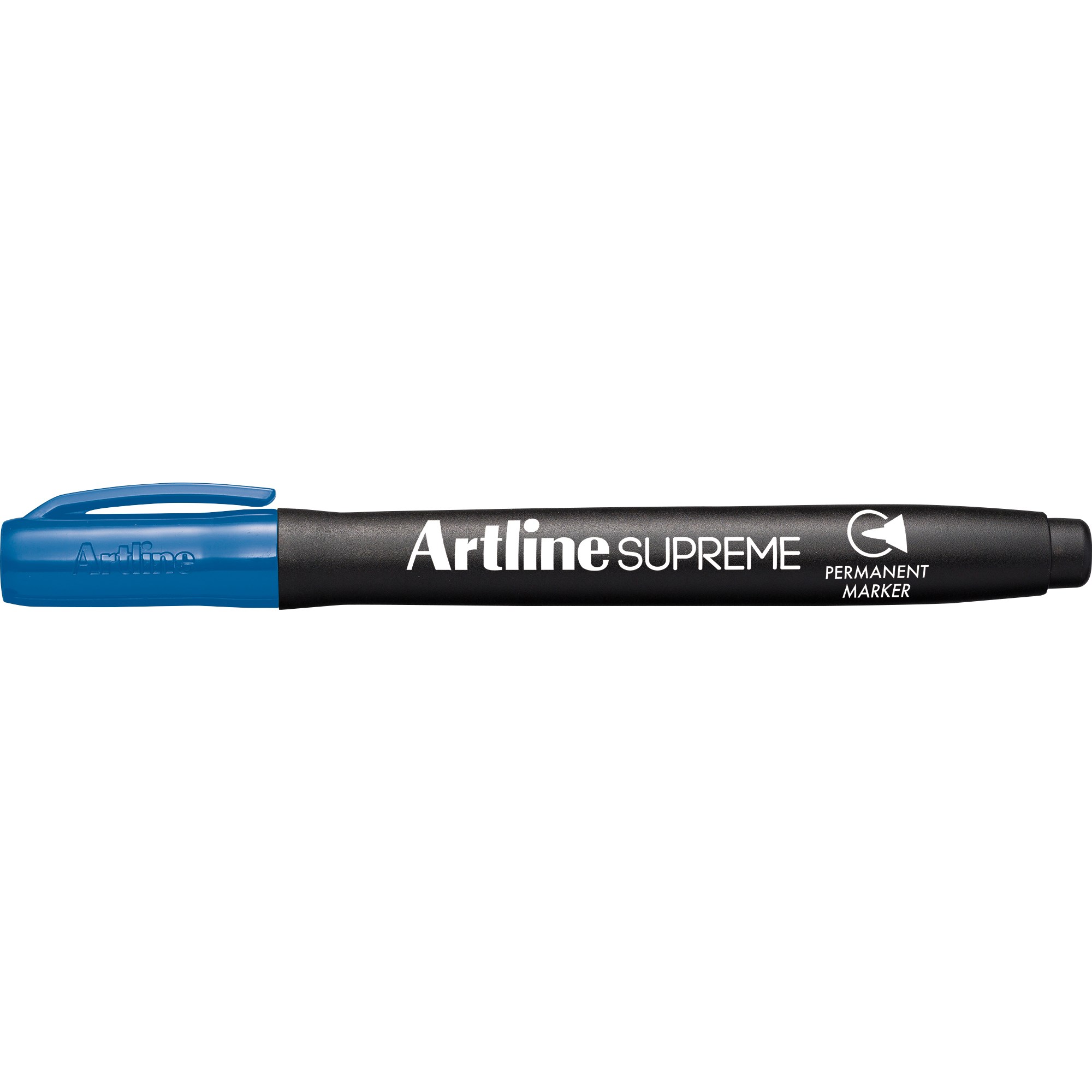 Artline Supreme Permanent Markers Bullet 1mm Royal Blue Pack Of 12