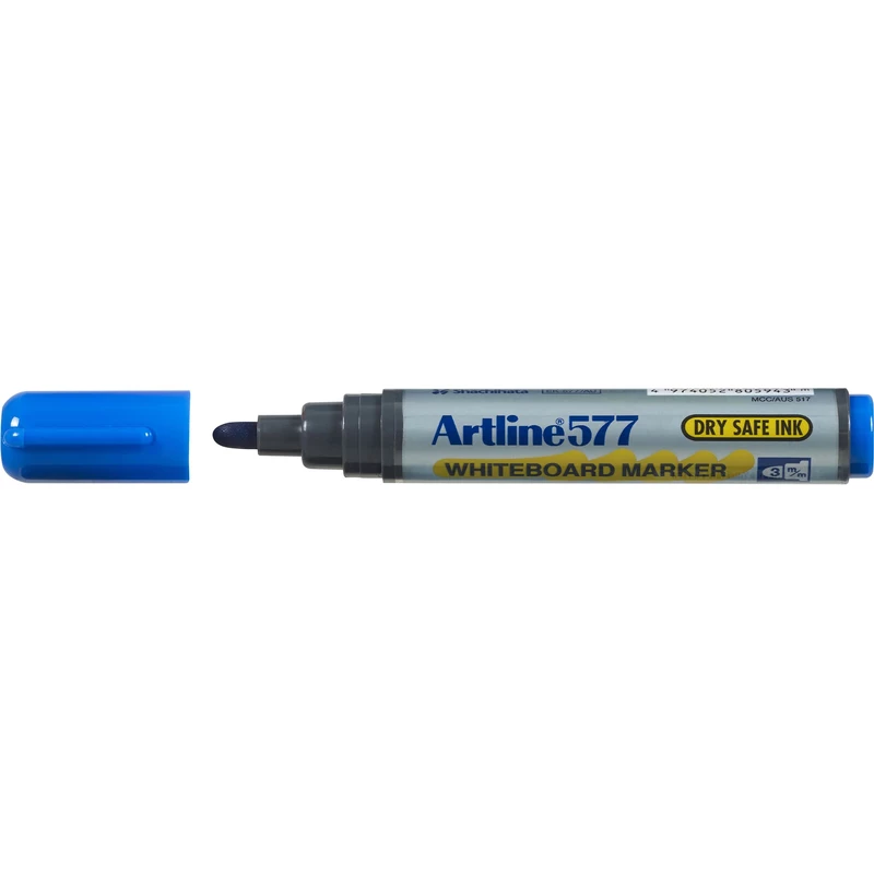 Artline 577 Whiteboard Marker Bullet 3mm Blue