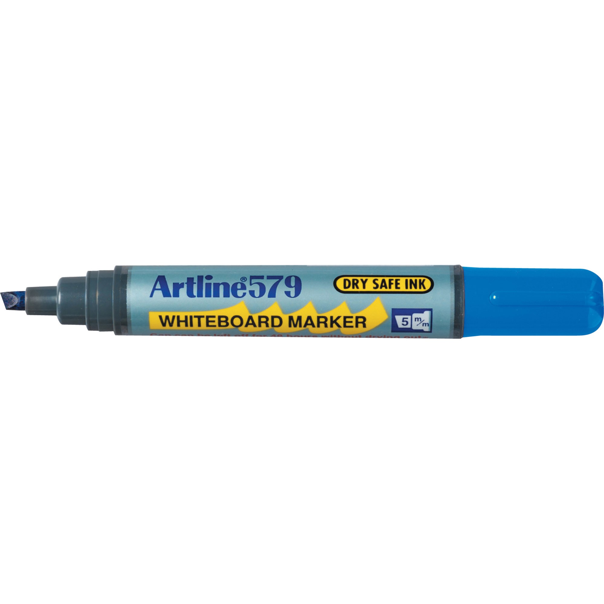 Artline 579 Whiteboard Marker Chisel 2-5mm Blue