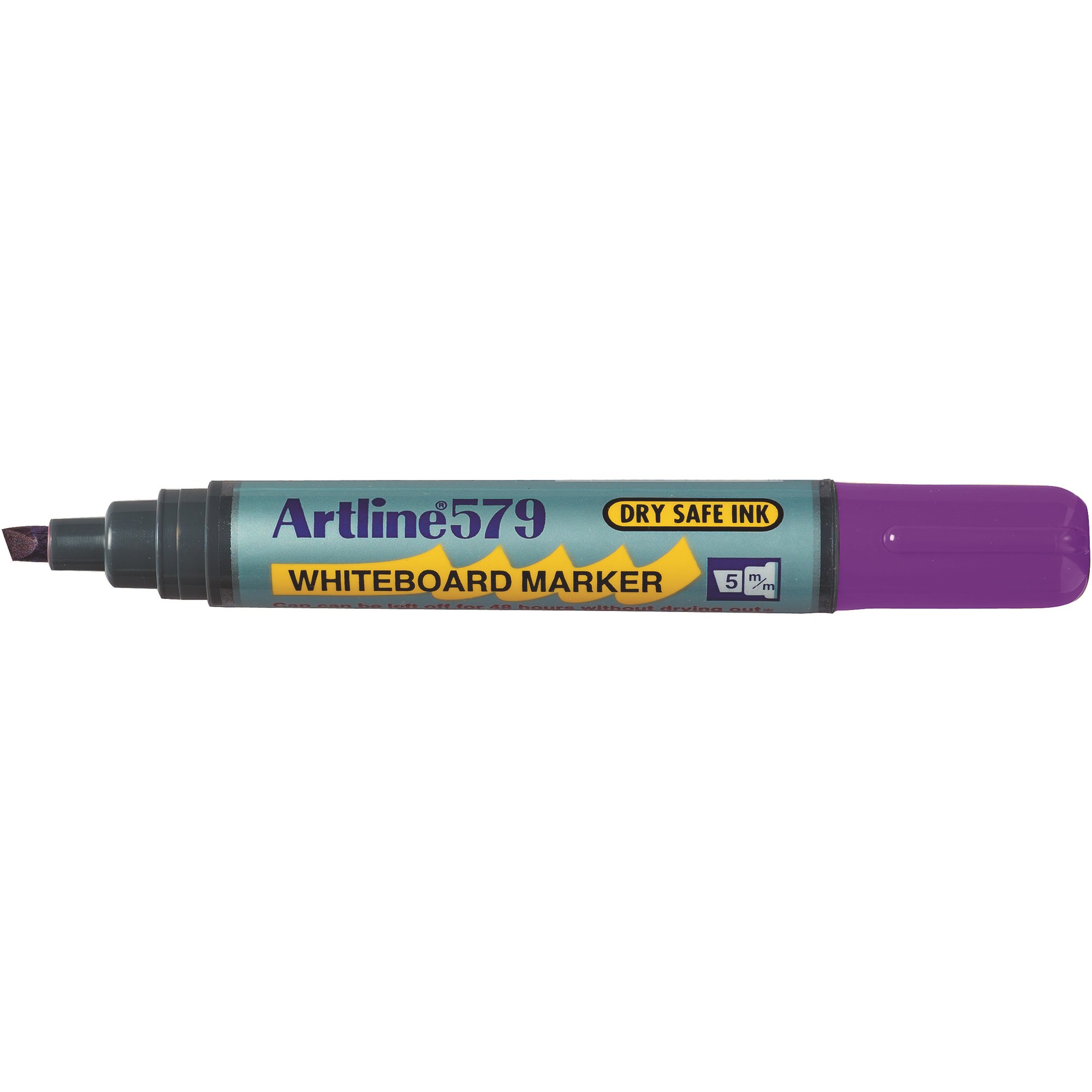 Artline 579 Whiteboard Marker Chisel 2-5mm Purple