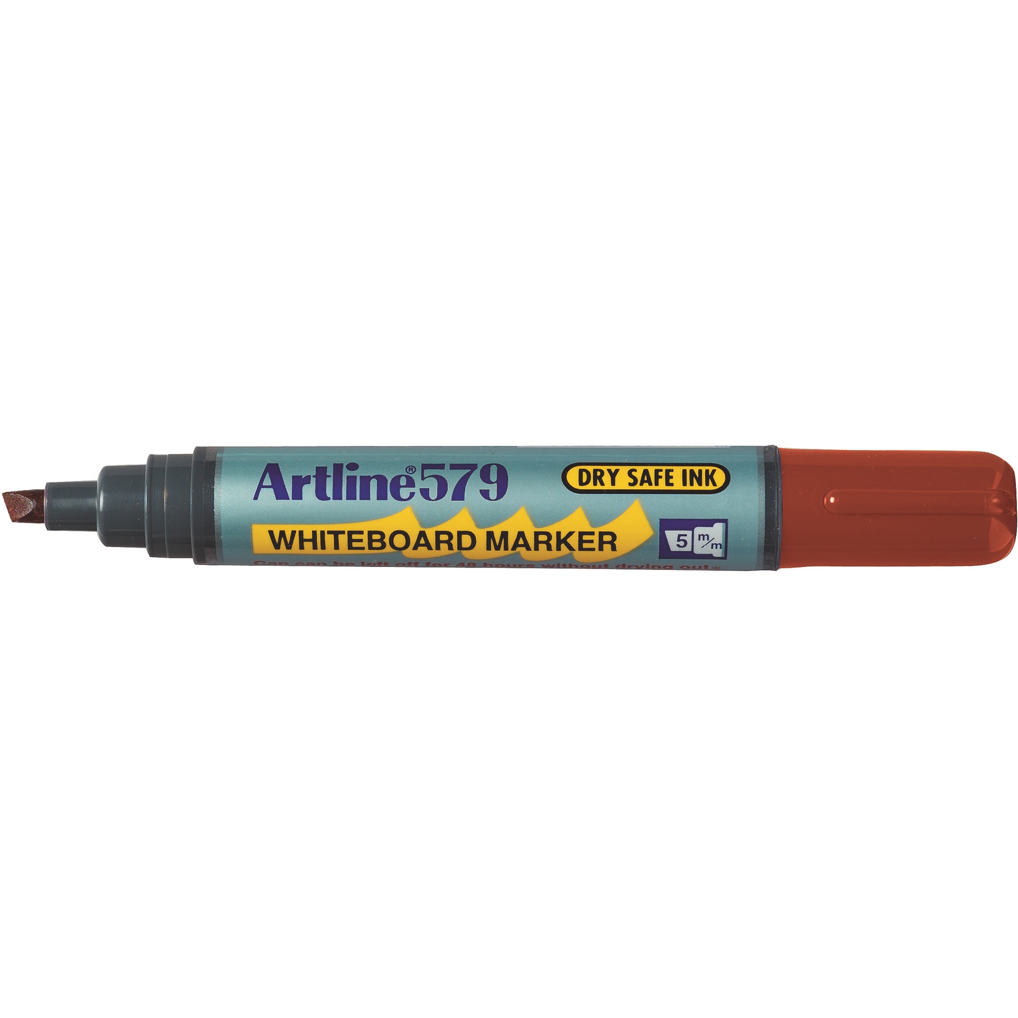 Artline 579 Whiteboard Marker Chisel 2-5mm Brown