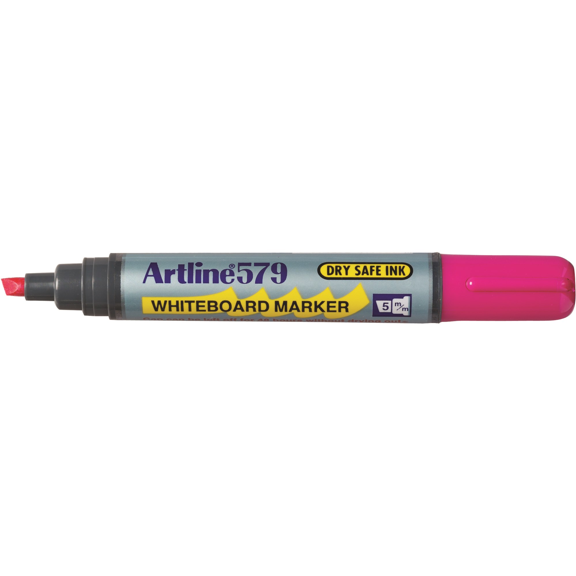 Artline 579 Whiteboard Marker Chisel 2-5mm Pink