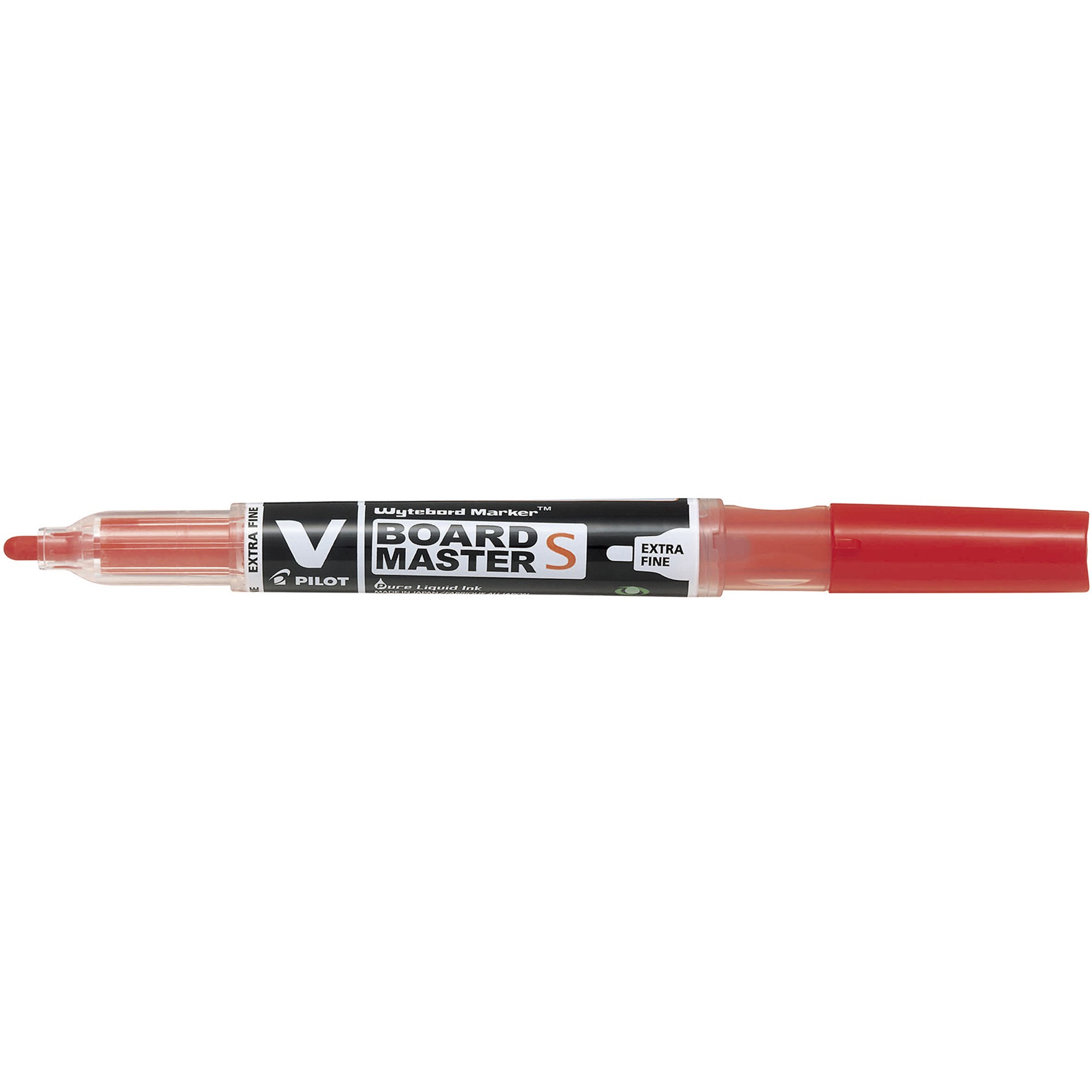 Pilot V Board Master S Begreen Whiteboard Marker Bullet 1.3mm Red