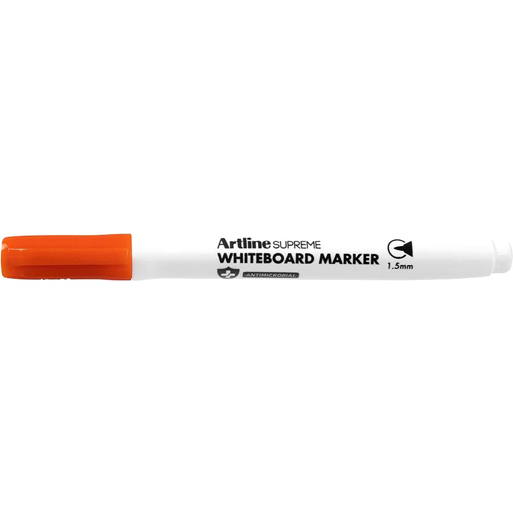 Artline Supreme Whiteboard Marker Bullet 1.5mm Orange