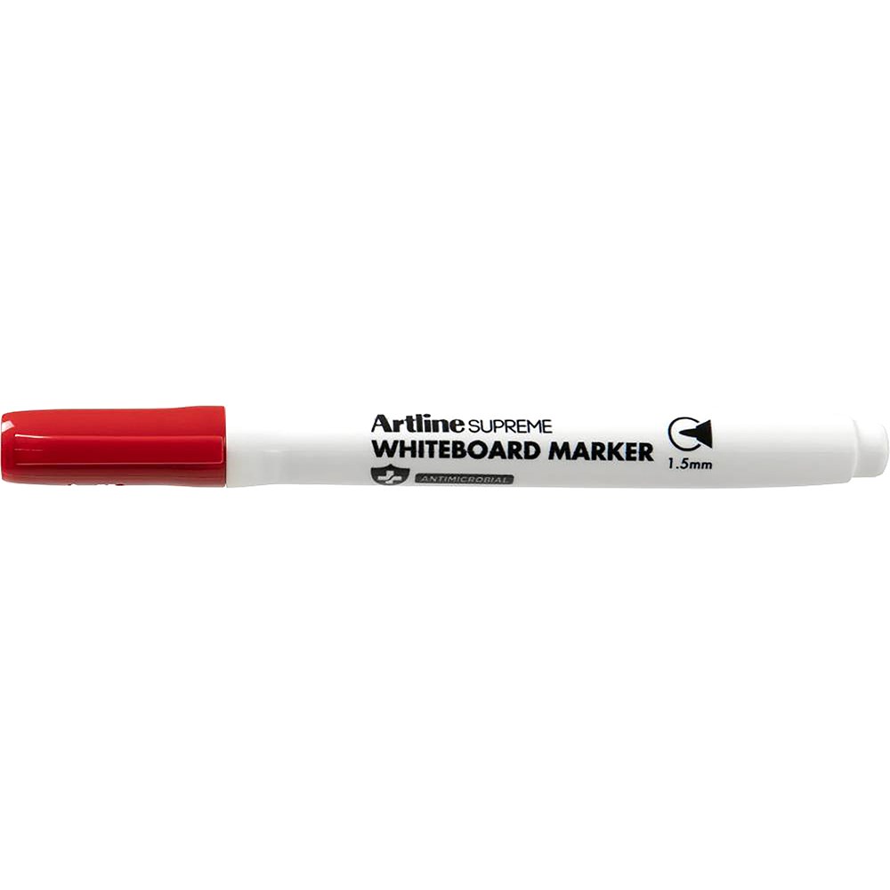 Artline Supreme Whiteboard Marker Bullet 1.5mm Red