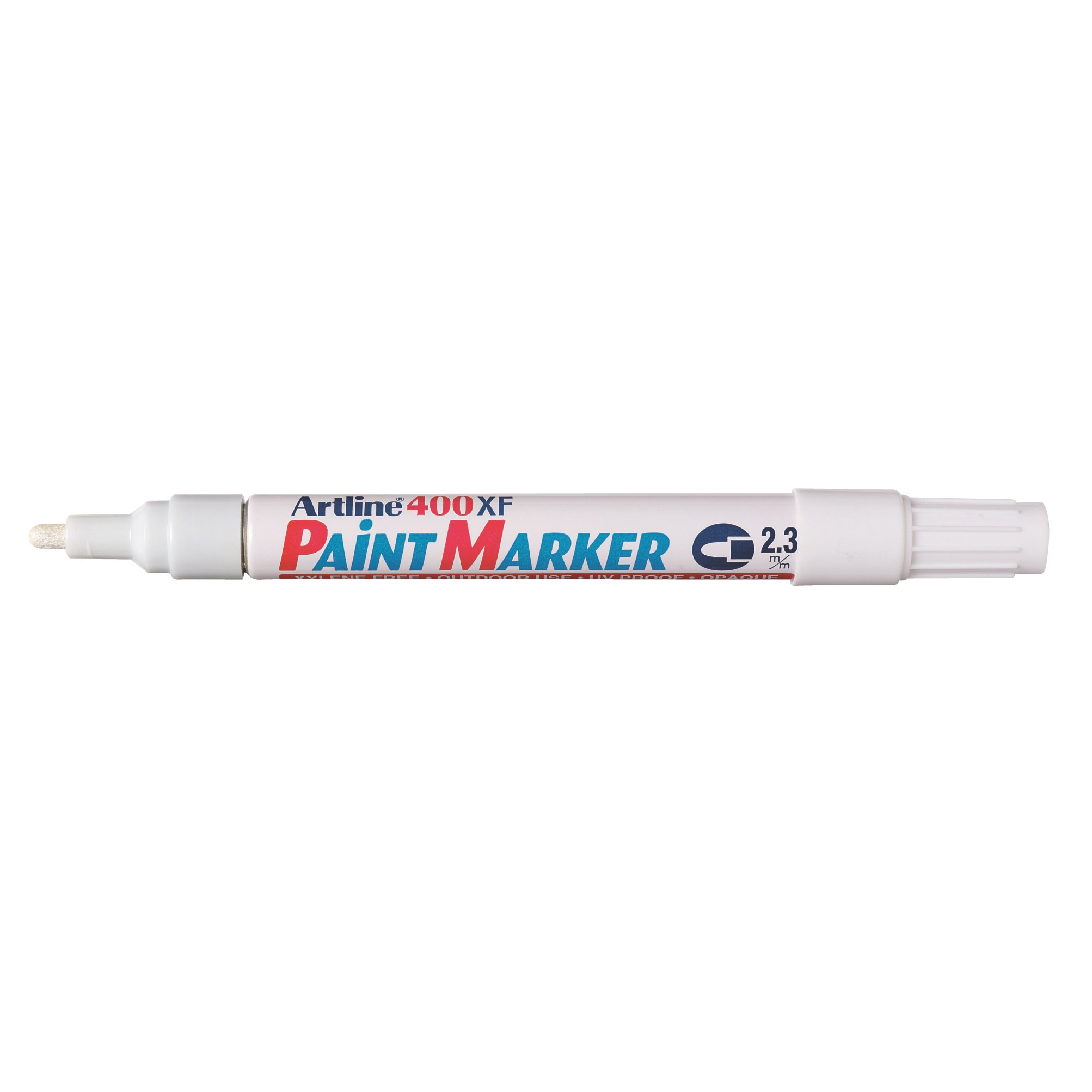 Artline 400XF Paint Marker Medium Bullet 2.3mm White Box 12