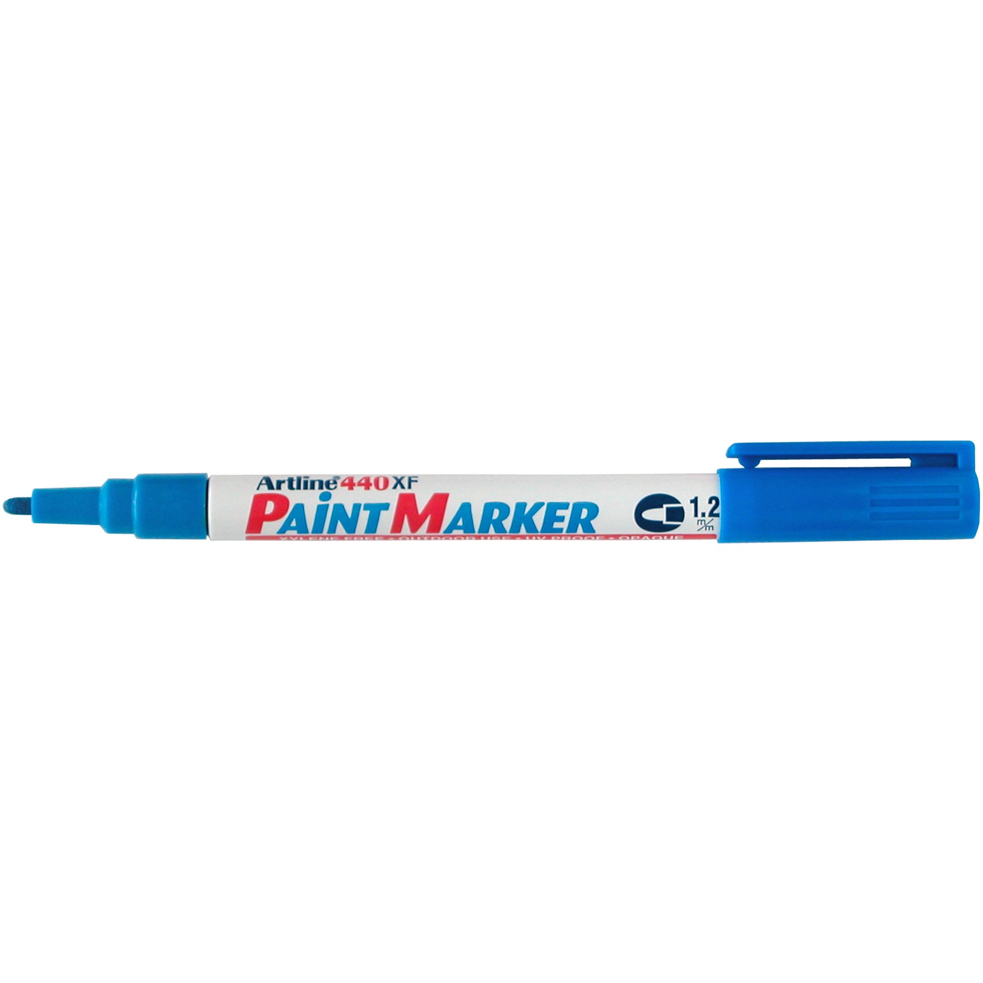 Artline 440XF Paint Marker Fine Bullet 1.2mm Blue Box 12