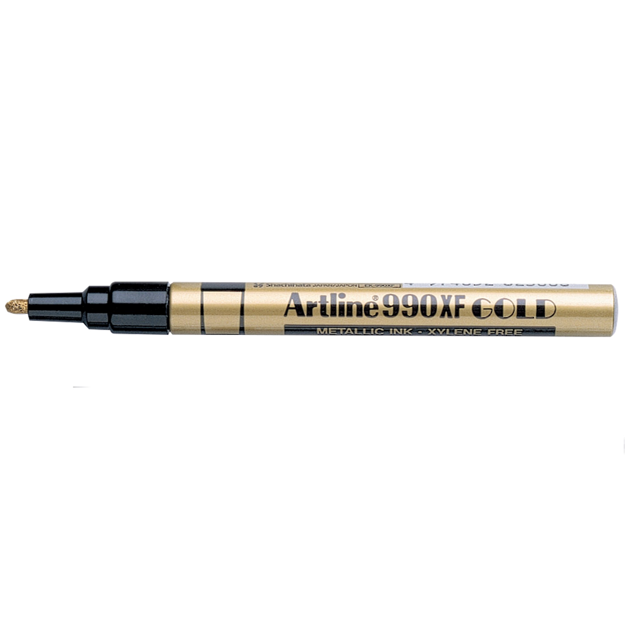 Artline 990XF Metallic Permanent Marker Fine Bullet 1.2mm GoldBox  12