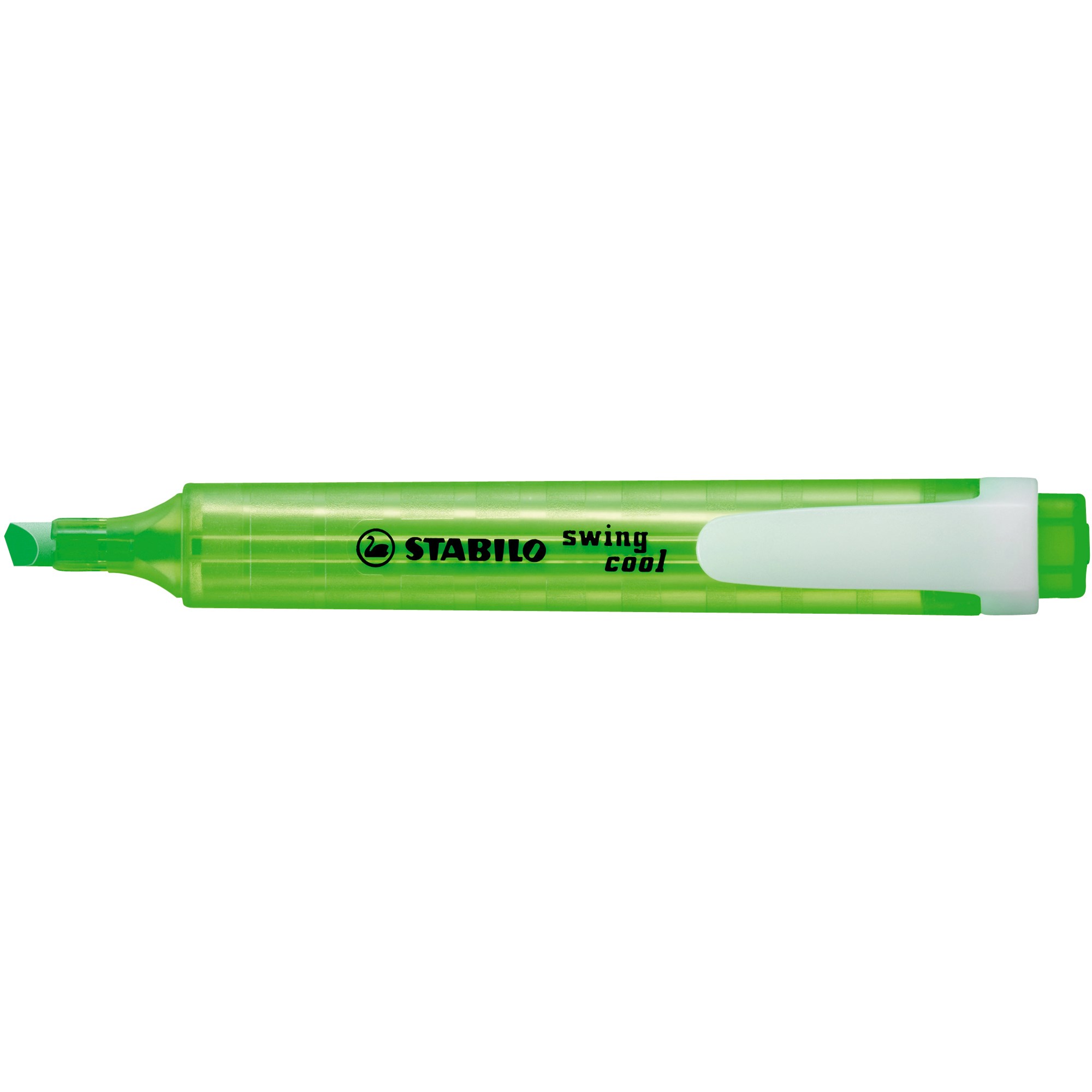 Stabilo 275/33 Swing Cool Highlighter Chisel 1-4mm Green Box Of 10