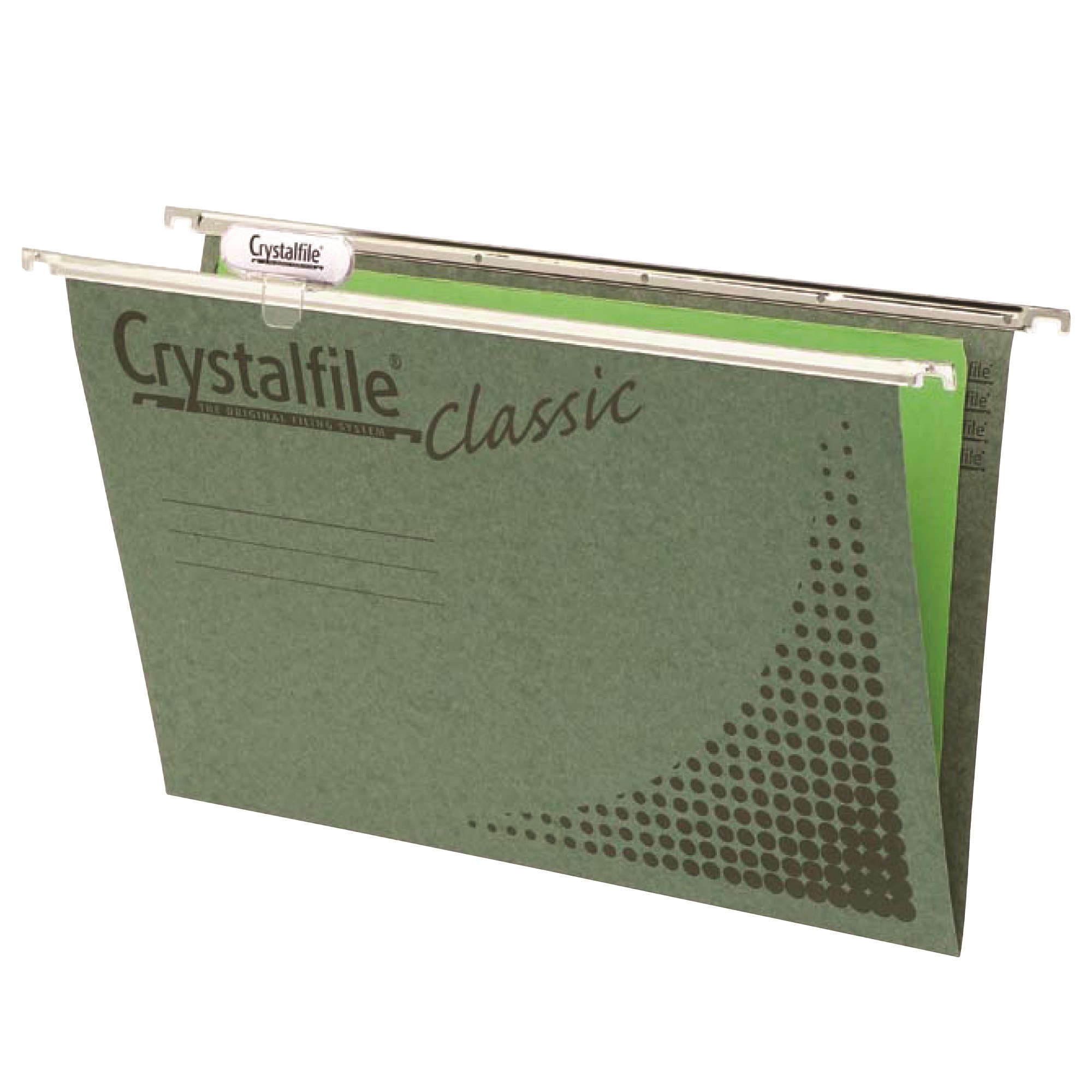 Crystalfile Suspension Files Enviro Classic Foolscap Complete Pack  Of 50