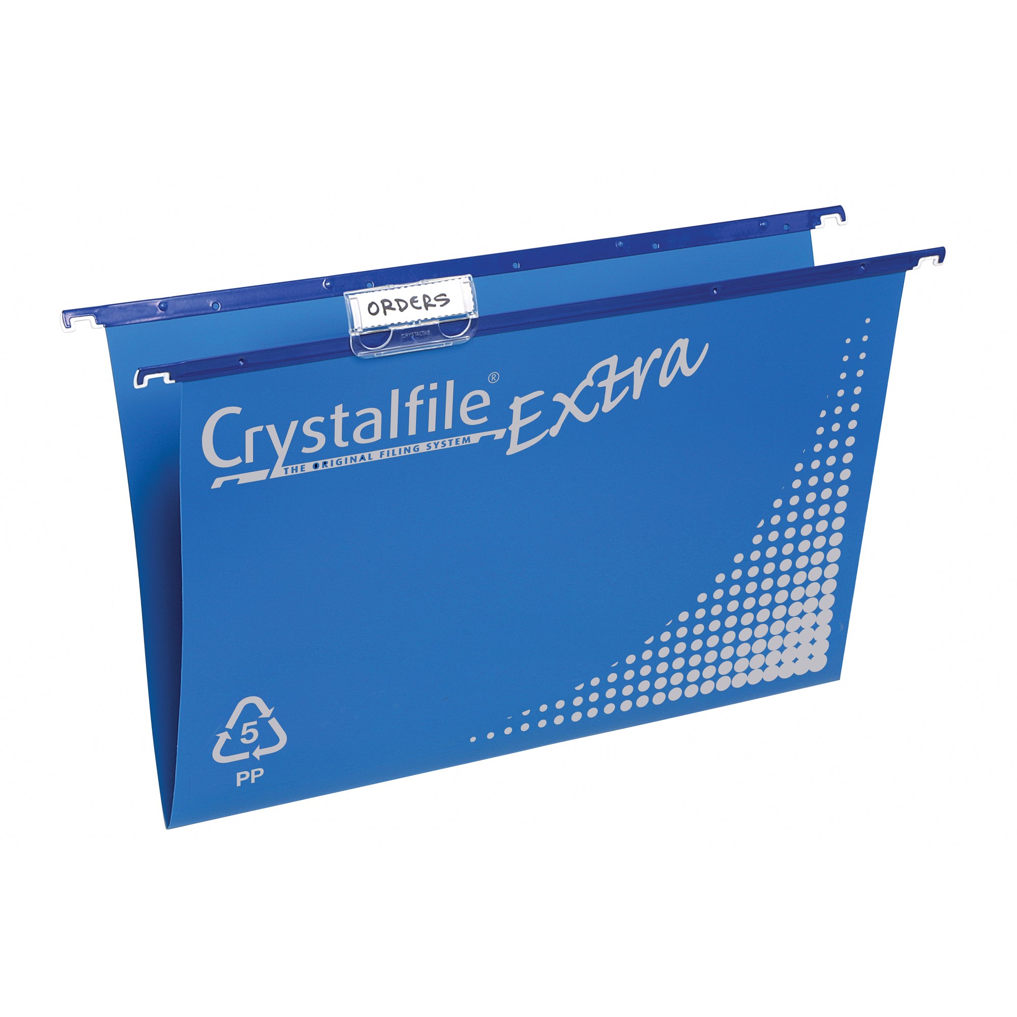 Crystalfile Suspension Files Polypropylene Blue Pack  Of 20