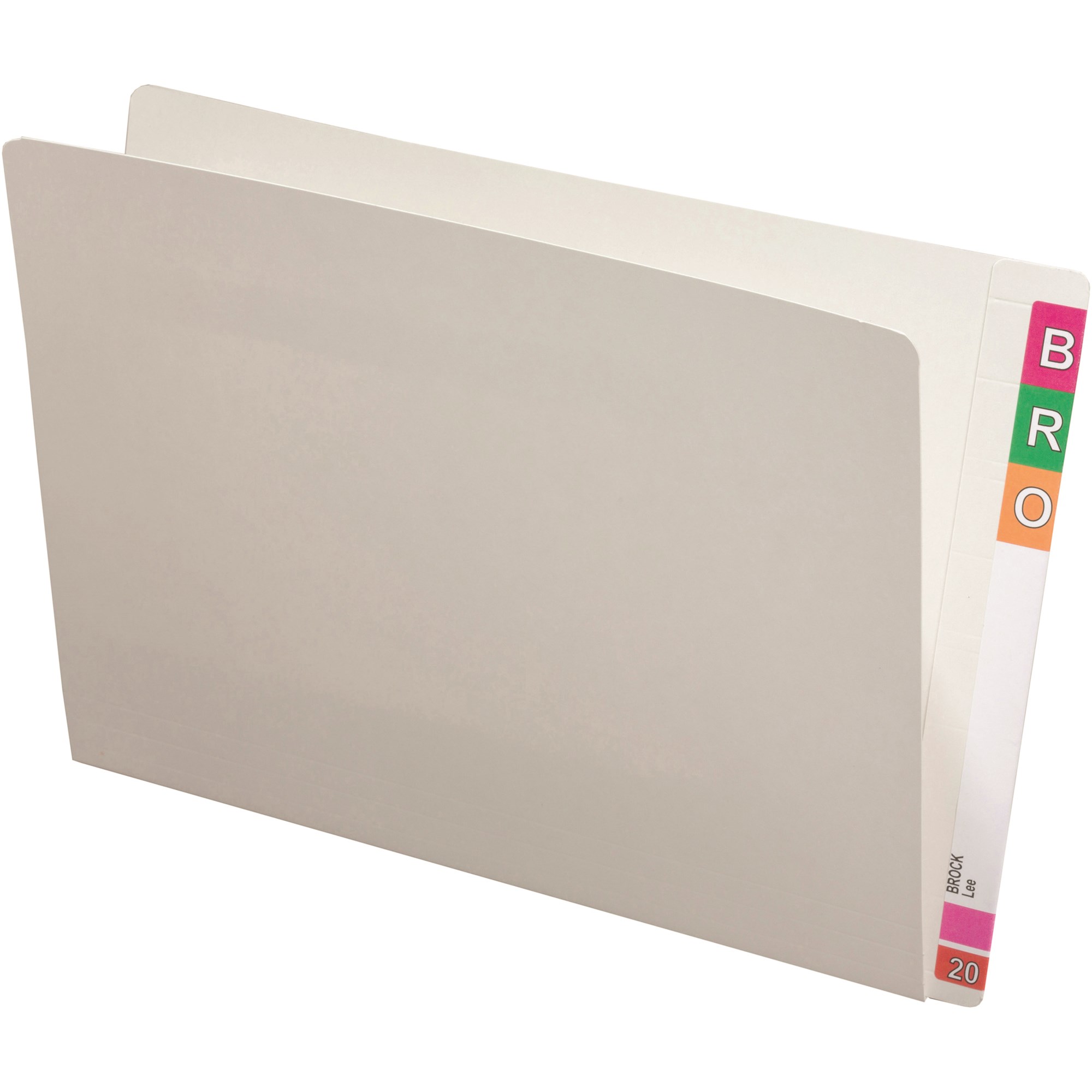 Avery Lateral File Legal Size Extra Heavy Weight White Box  Of 100