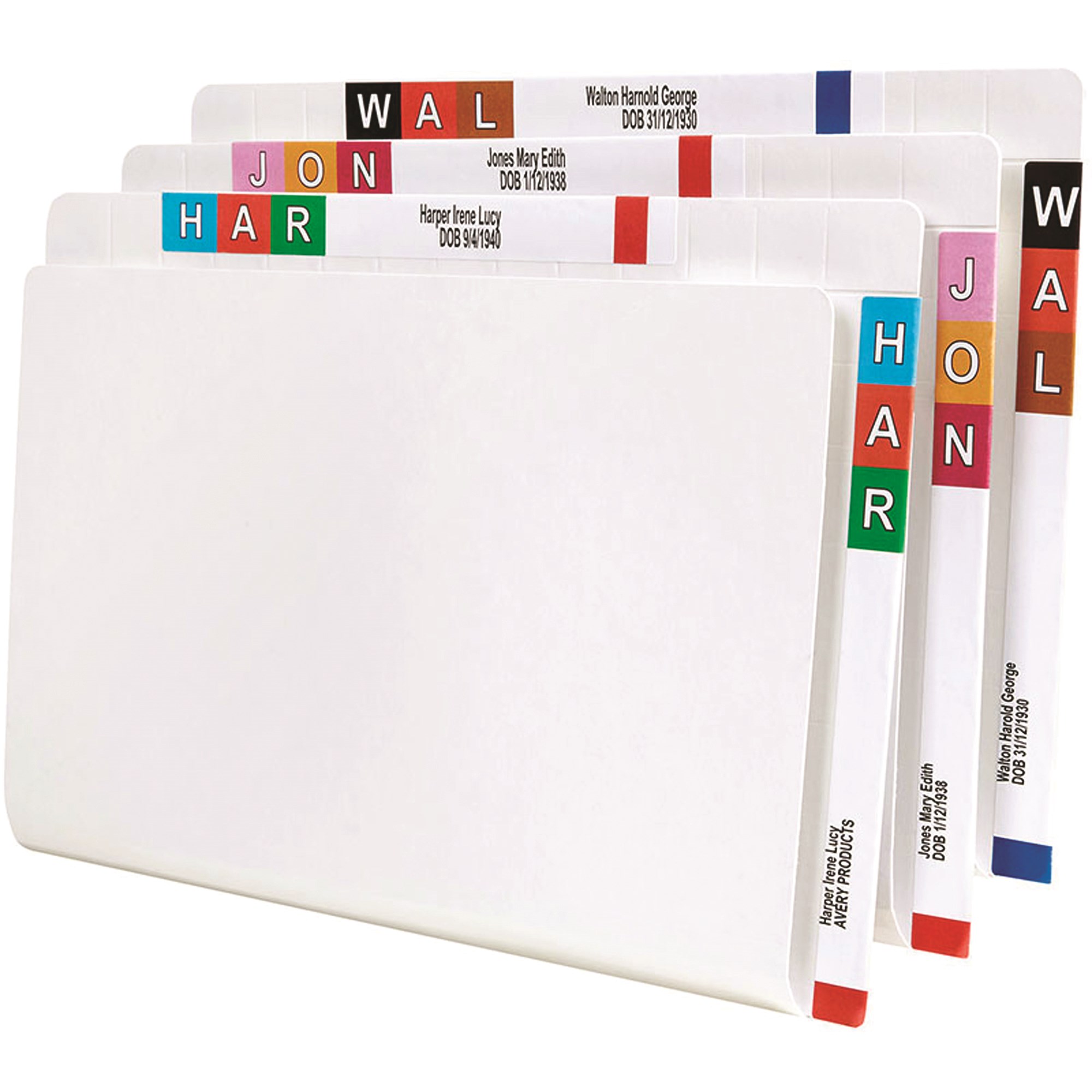 Avery Lateral Shelf Files Twin Tab Foolscap Extra Heavy Weight White Box  Of 100