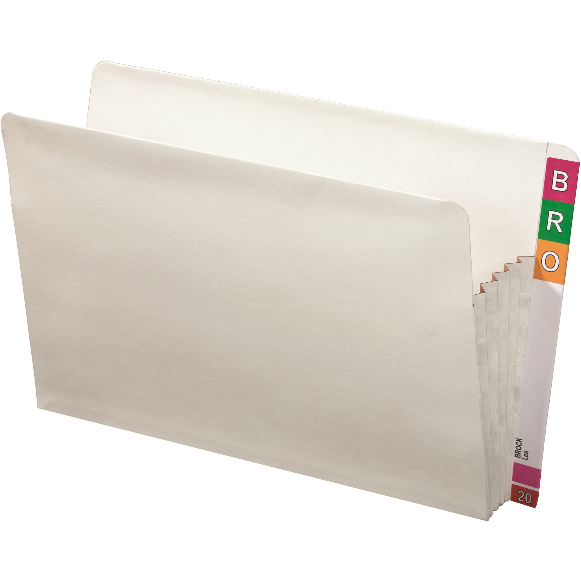 Avery Lateral Shelf Wallet Concertina 100mm Standard White Box  Of 25