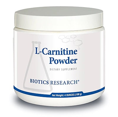 Biotics, L-Carnitine Powder, (100 g) Biotics, L-Carnitine Powder, (100 g)