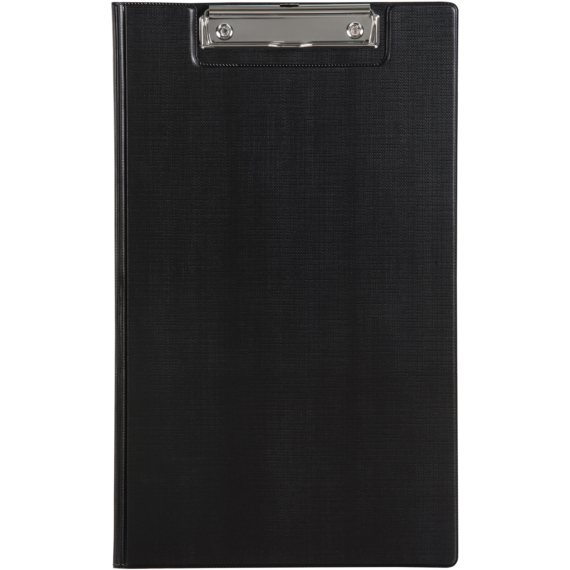 Marbig PVC Clipfolder Foolscap Black