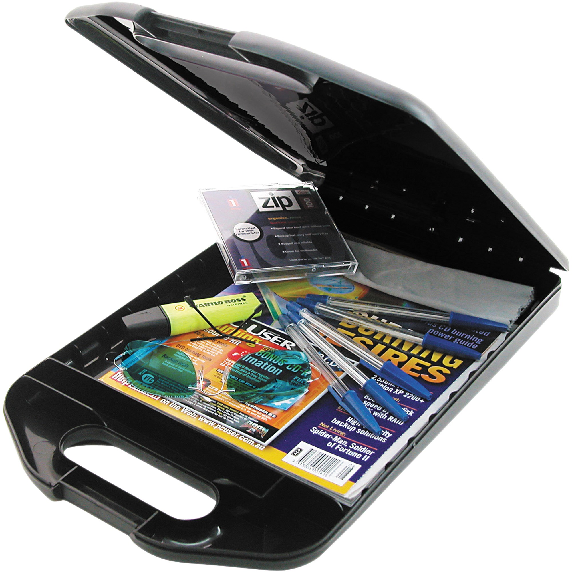 Marbig Professional Storage Clipboard A4 Black