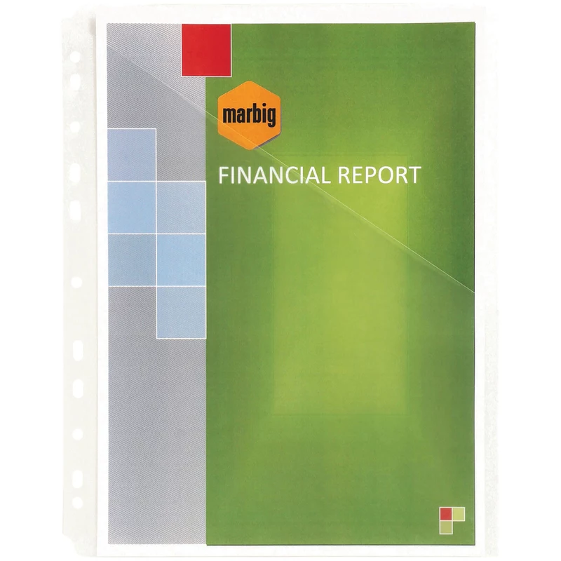 Marbig Easy Access Document Holder A4 Pack  Of 10
