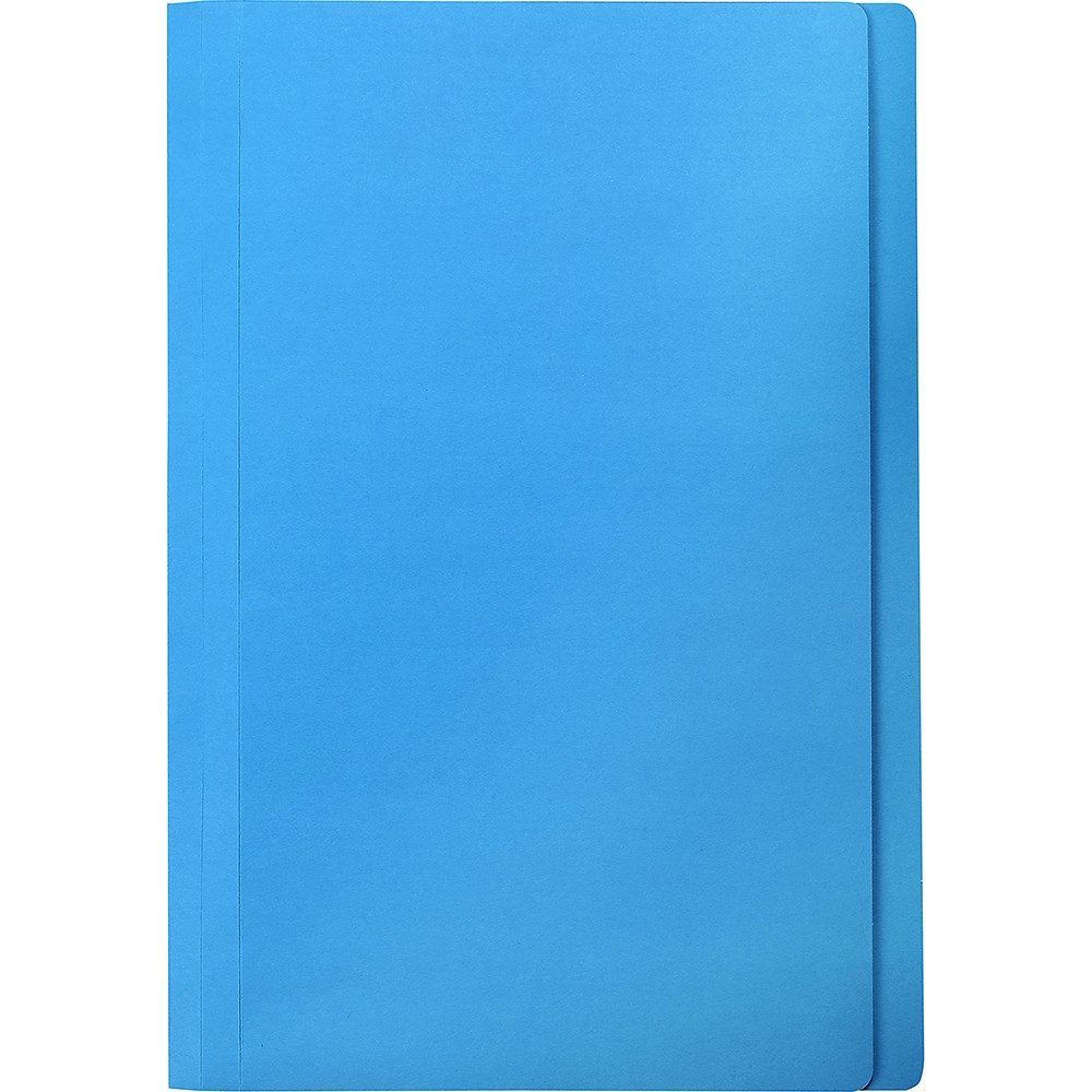 Marbig Manilla Folders Foolscap Blue Box  Of 100