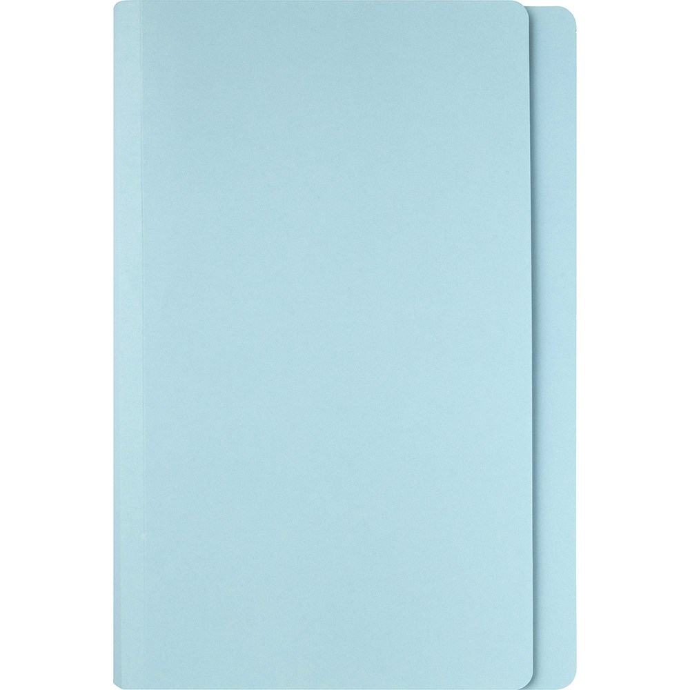 Marbig Manilla Folders Foolscap Light Blue Box  Of 100