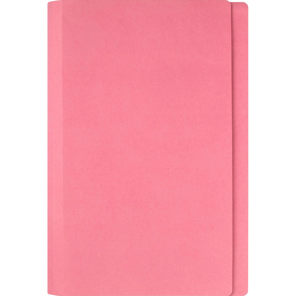 Marbig Manilla Folders Foolscap Pink Box Of 100