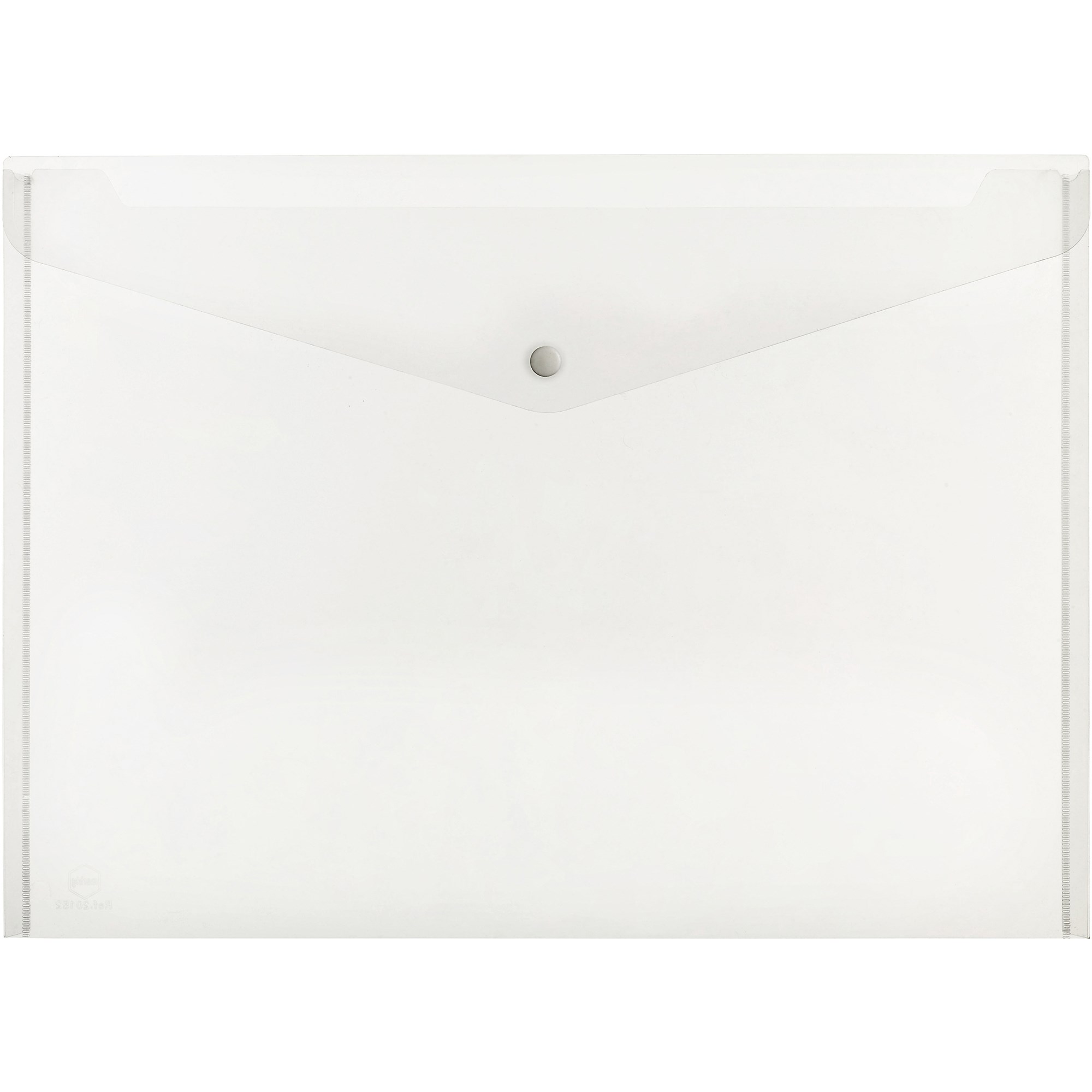 Marbig Doculope Wallet A3 With Button Closure And Title Holder Clear