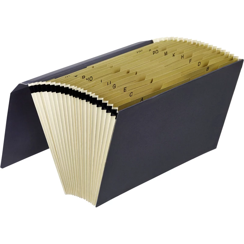 Marbig Manilla Expanding File Foolscap A-Z 21 Pocket Grey