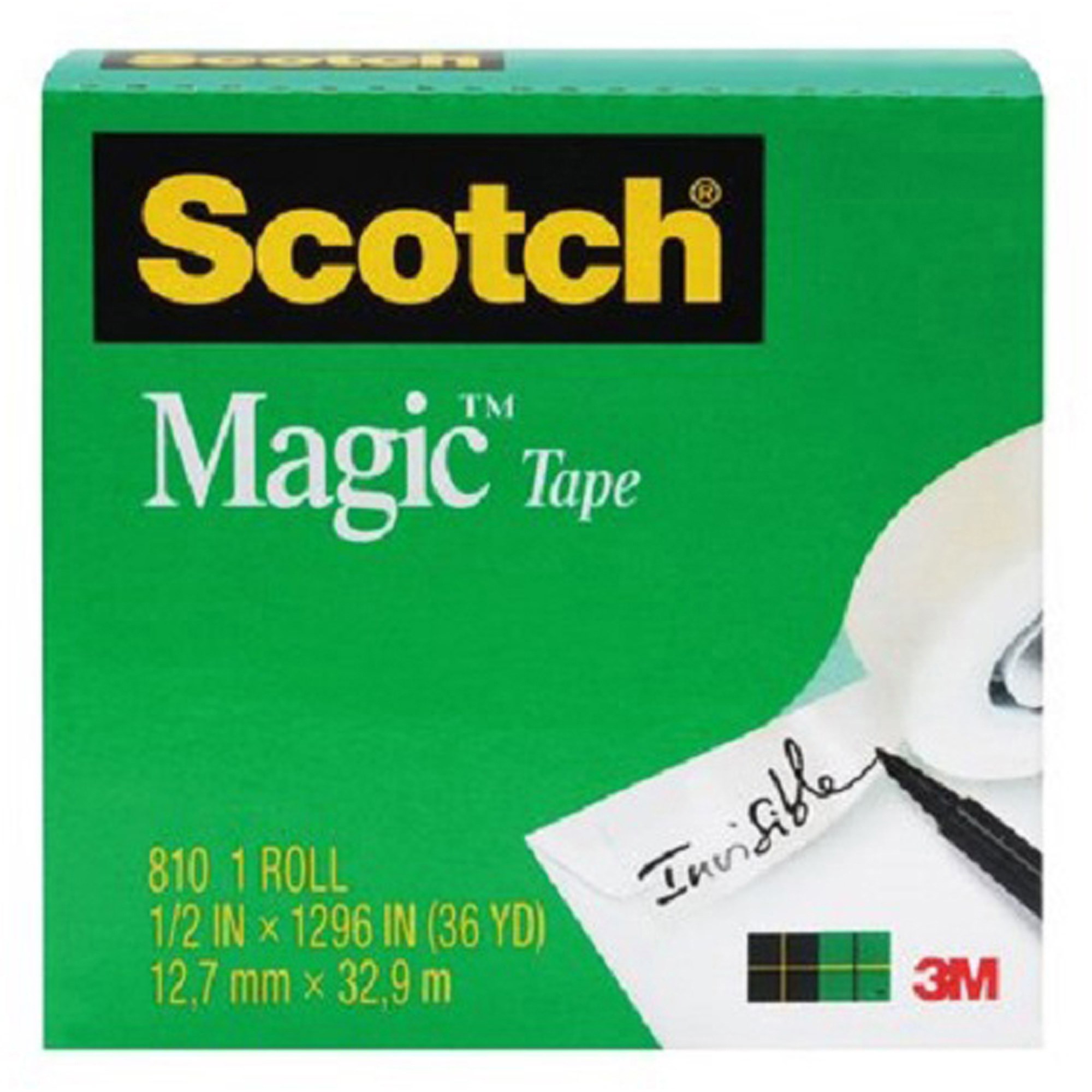 Scotch 810 Magic Tape 12mmx32.9m