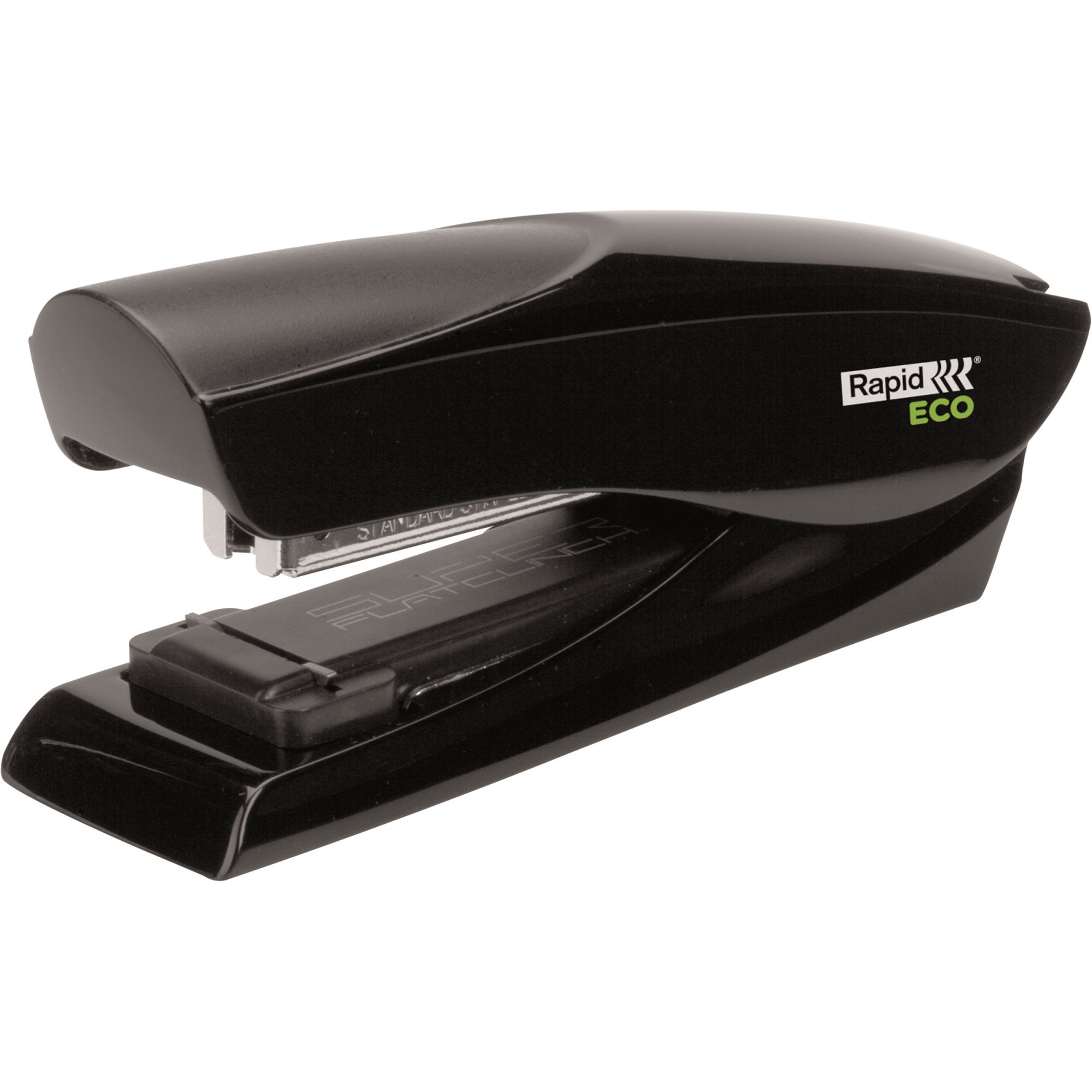 Rapid Eco Super Flat Clinch Stapler Full Strip 25 Sheet Capacity Black