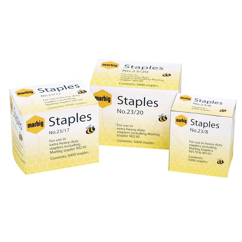 Marbig Staples Heavy Duty No. 23/20 Box Of 5000