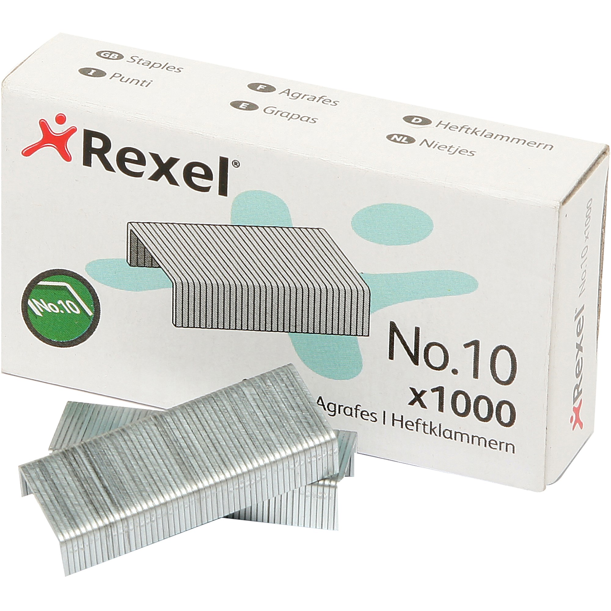 Rexel Staples No.10 10/4 Mini Box  Of 1000