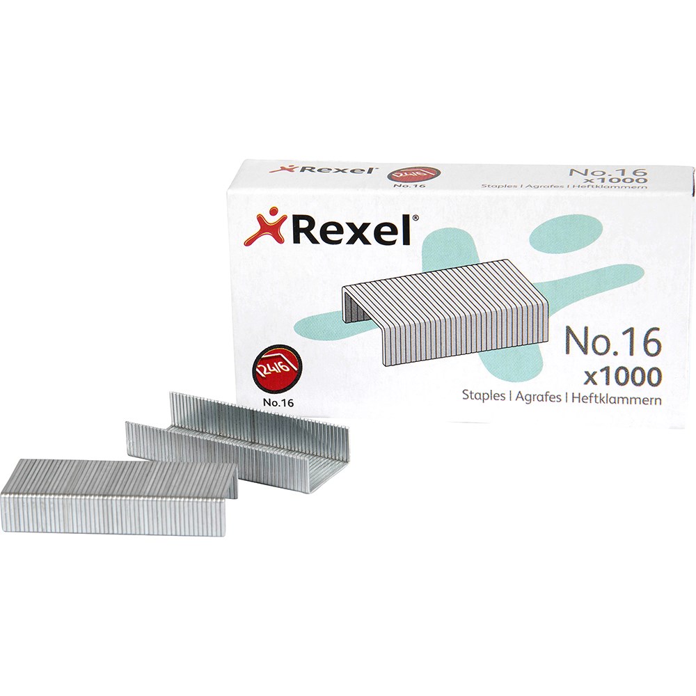Rexel Staples No.16 24/6 Box  Of 1000