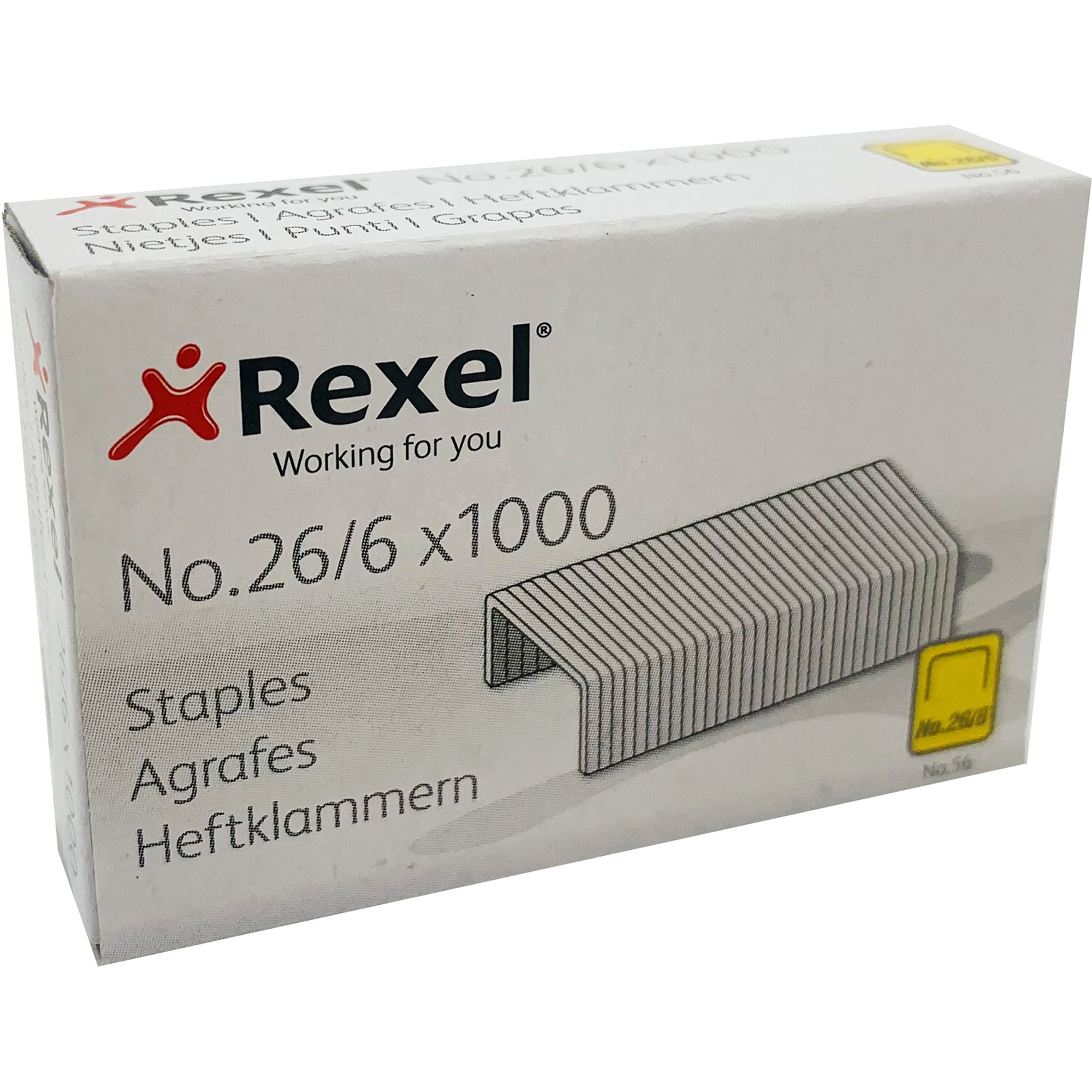 Rexel Staples No.56 26/6 Box  Of 1000