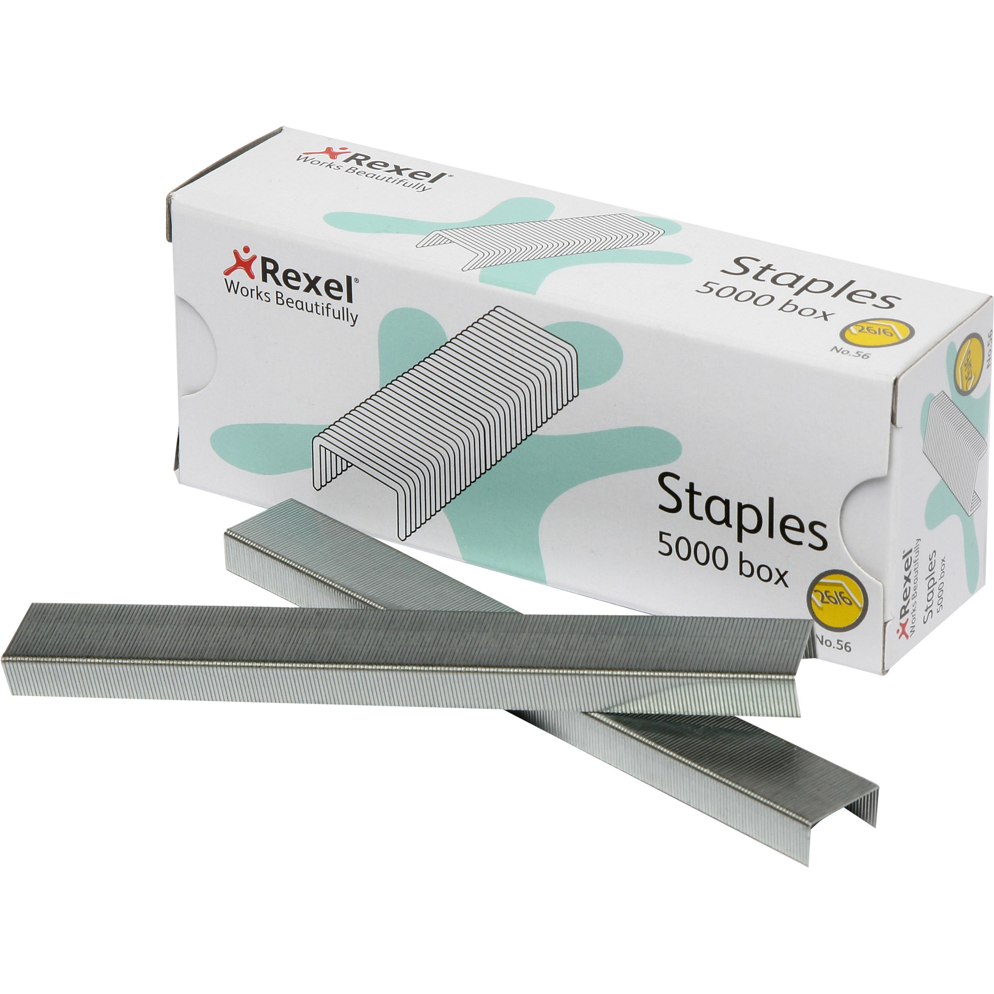 Rexel Staples No.56 26/6 Box  Of 5000