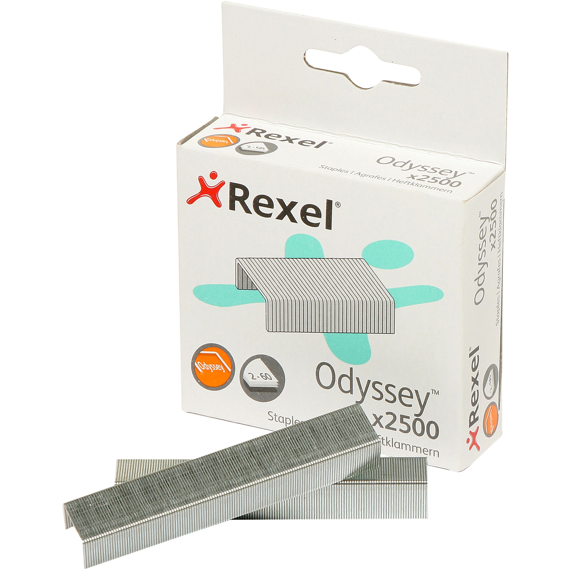 Rexel Odyssey Heavy Duty Staples For Odyssey Stapler Box  Of 2500