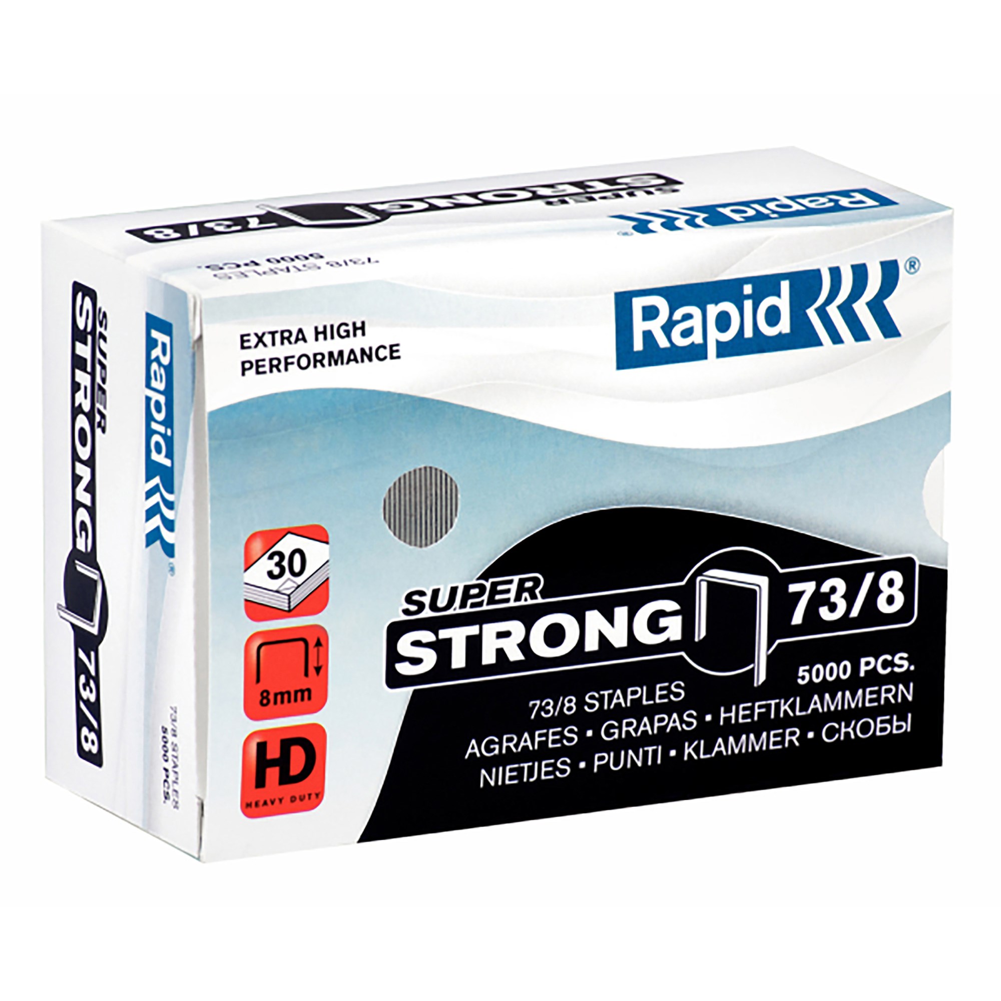 Rapid Staples Super Strong 73/8 Box Of 5000