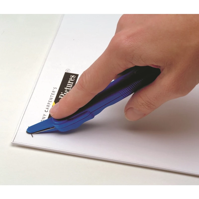 Marbig Staple Remover Easy Glide Blue
