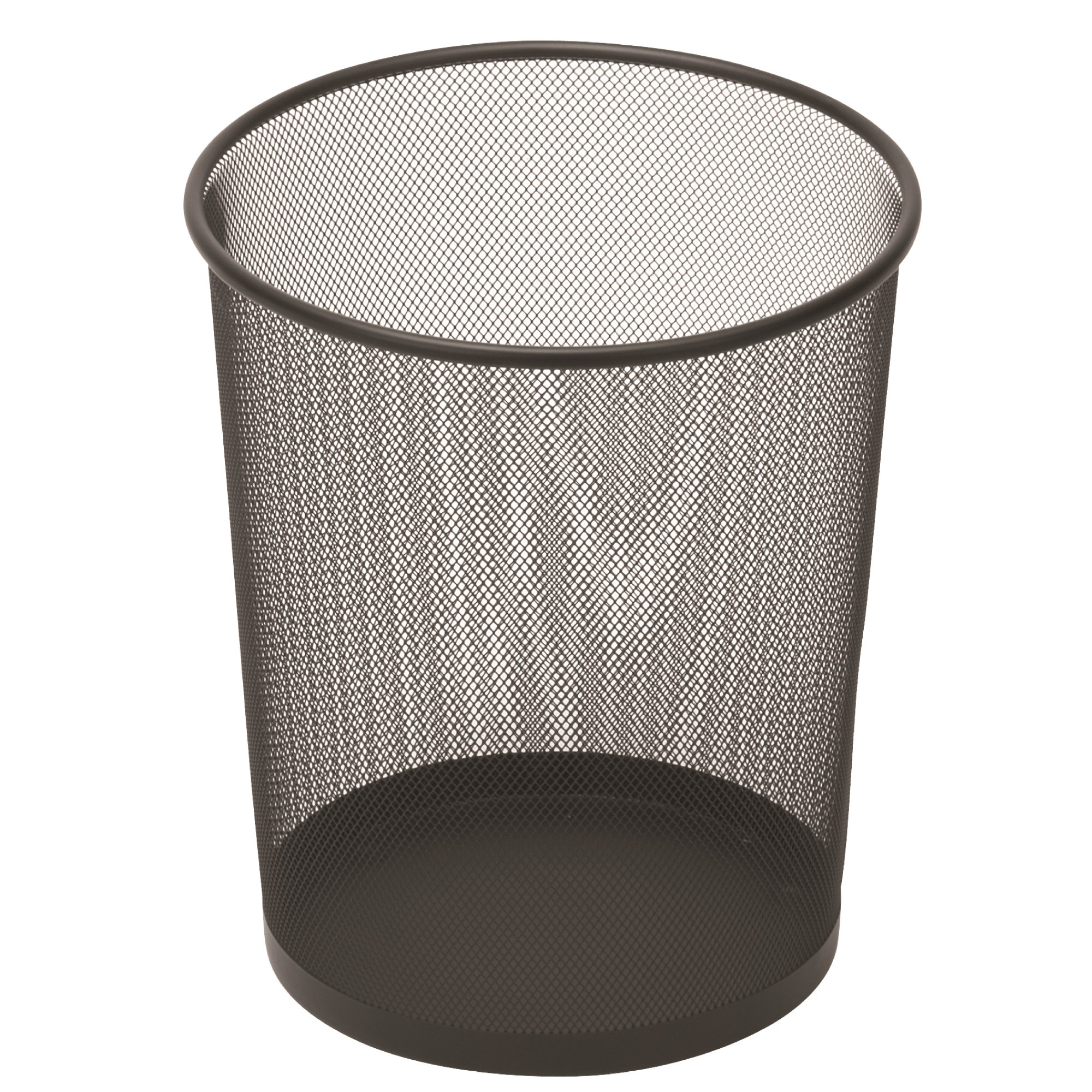 Esselte Round Mesh Bin 10 Litres Black