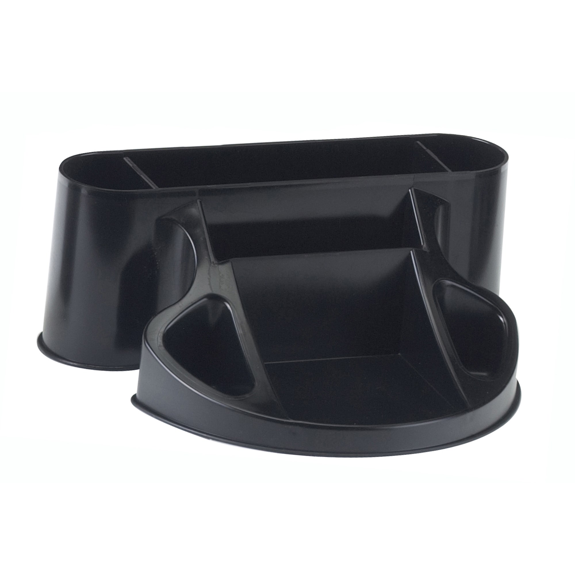 Metro Data Centre Desk Organiser 7 Compartment Black