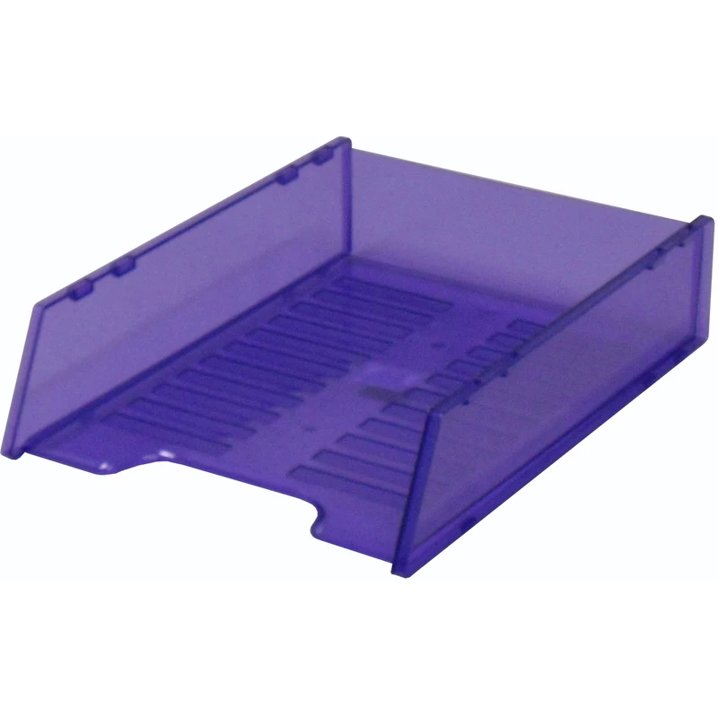 Italplast Document Tray Multifit Translucent Tinted Purple