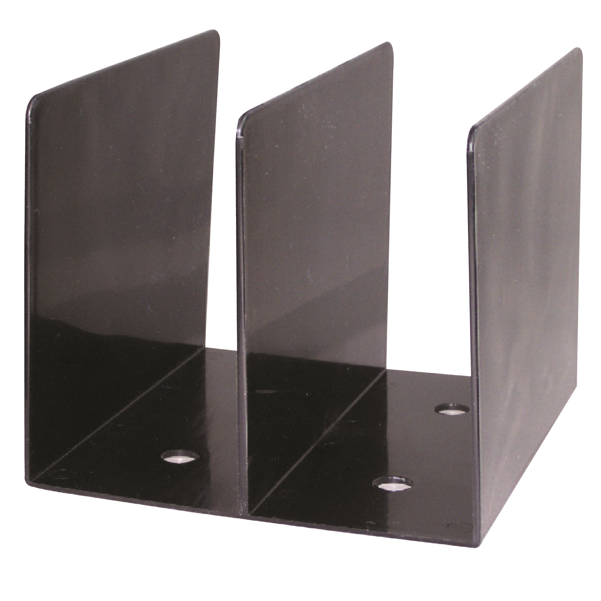 Esselte SWS Book Rack 2 Compartment Black